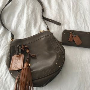 Authentic Chloe Bag and Wallet, New Condition